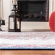 Safavieh Brentwood 3' x 5' Rug in Ivory and Red