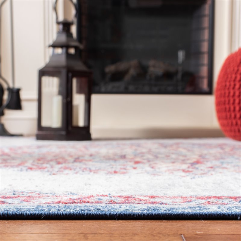 Safavieh Brentwood 4' x 6' Rug in Ivory and Red
