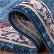 Safavieh Brentwood 3' x 5' Rug in Navy and Burgundy