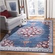 Safavieh Brentwood 4' x 6' Rug in Navy and Burgundy