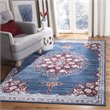 Safavieh Brentwood 9' x 12' Rug in Navy and Burgundy
