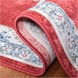 Safavieh Brentwood 3' x 5' Rug in Red and Ivory