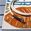 Safavieh Cabana 4' x 6' Rug in Creme and Red
