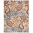 Safavieh Cabana 8' x 10' Rug in Cream and Navy