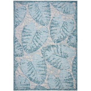 Safavieh Courtyard 9' x 12' Rug in Gray and Aqua
