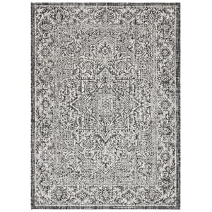 Safavieh Courtyard 4' x 5'7&quot Rug in Slate Gray