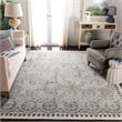 Safavieh Dip Dye 3' x 5' Hand Tufted Wool Rug in Green and Ivory