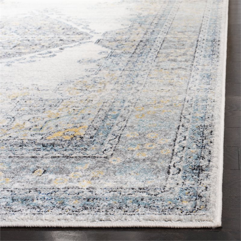 Safavieh Evoke 9' x 12' Rug in Gray and Blue