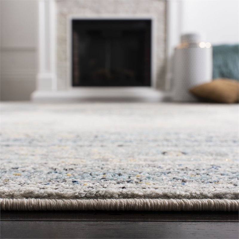 Safavieh Evoke 9' x 12' Rug in Gray and Blue