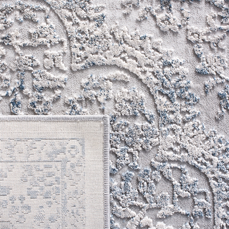 Safavieh Invista 4' x 6' Rug in Gray and Blue