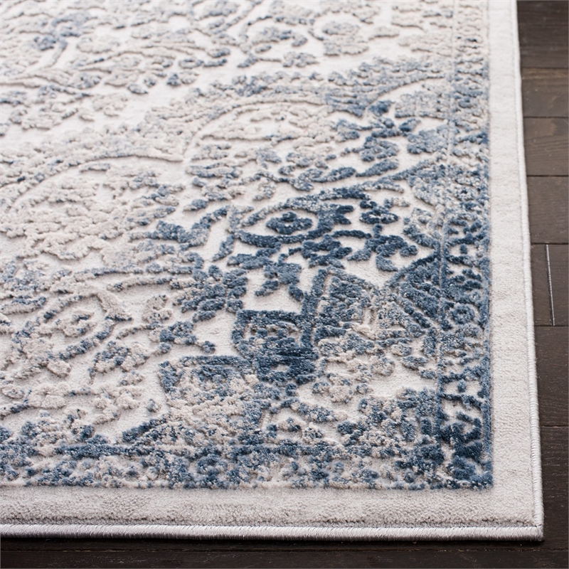 Safavieh Invista 9' x 12' Rug in Gray and Blue