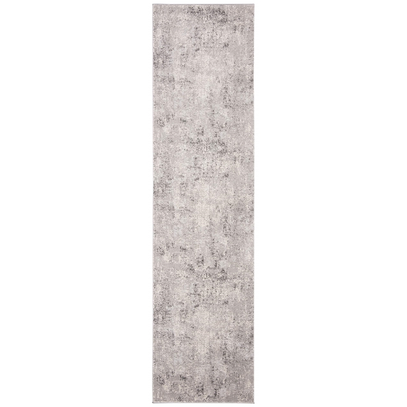 Safavieh Invista 2' x 8' Runner Rug in Gray and Ivory