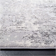 Safavieh Invista 2' x 8' Runner Rug in Gray and Ivory