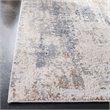 Safavieh Invista 2' x 8' Runner Rug in Cream and Gray