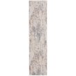Safavieh Invista 2' x 8' Runner Rug in Cream and Gray