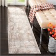 Safavieh Invista 2' x 8' Runner Rug in Cream and Beige