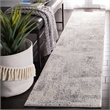 Safavieh Invista 2' x 8' Runner Rug in Gray and Ivory