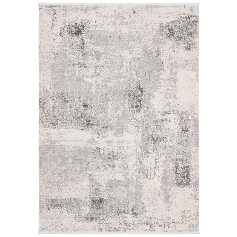Safavieh Invista 4' x 6' Rug in Gray and Ivory