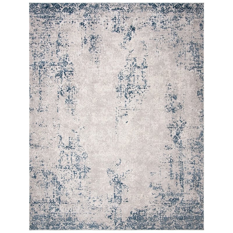 Safavieh Invista 8' x 10' Rug in Gray and Ivory