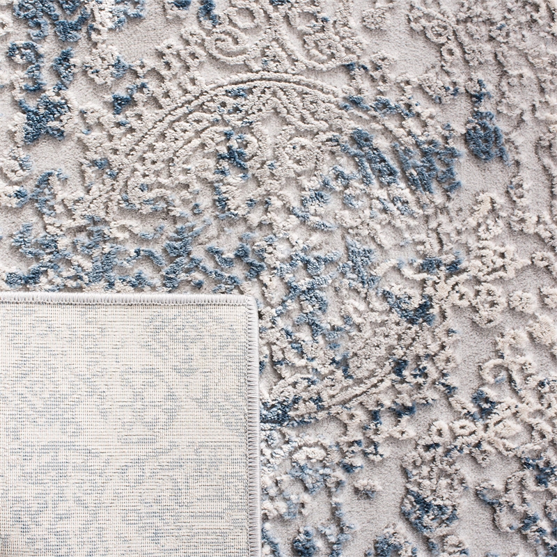 Safavieh Invista 8' x 10' Rug in Gray and Ivory