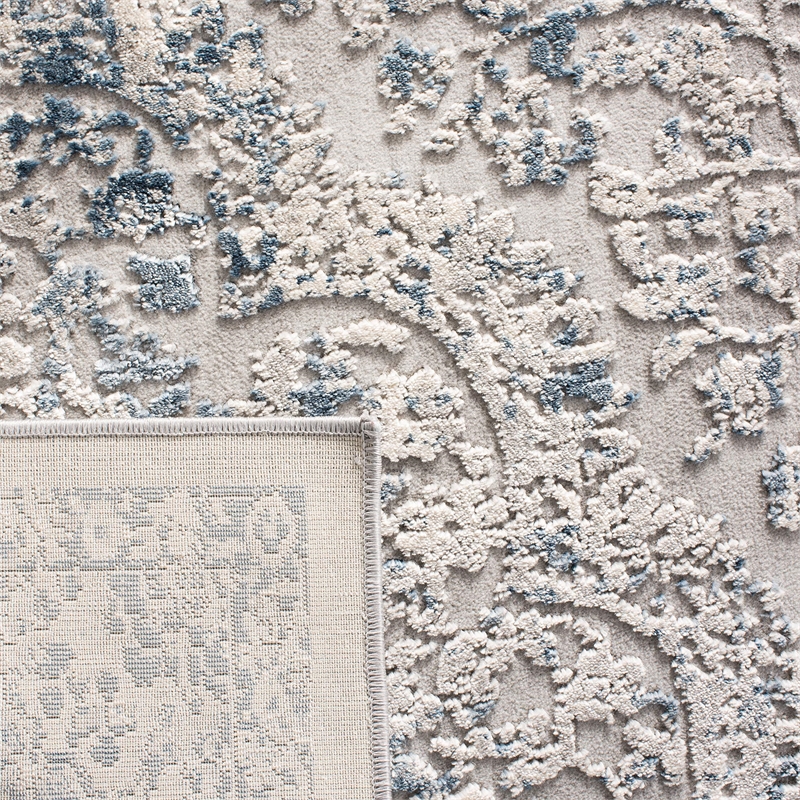 Safavieh Invista 4' x 6' Rug in Gray and Ivory