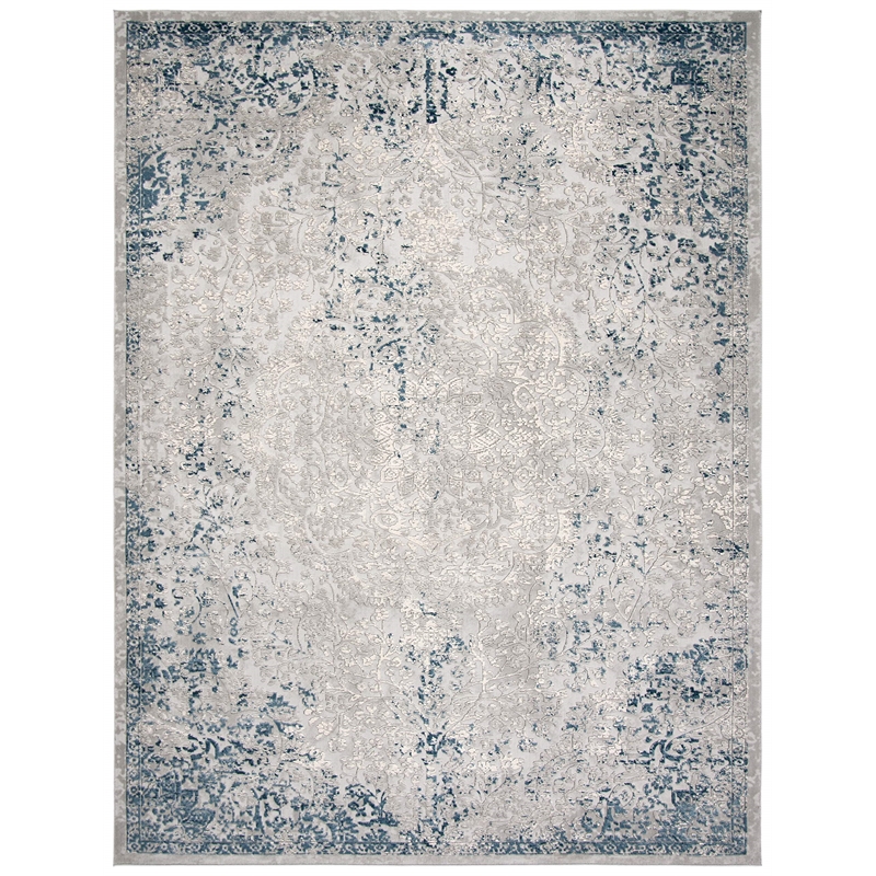 Safavieh Invista 8' x 10' Rug in Gray and Ivory