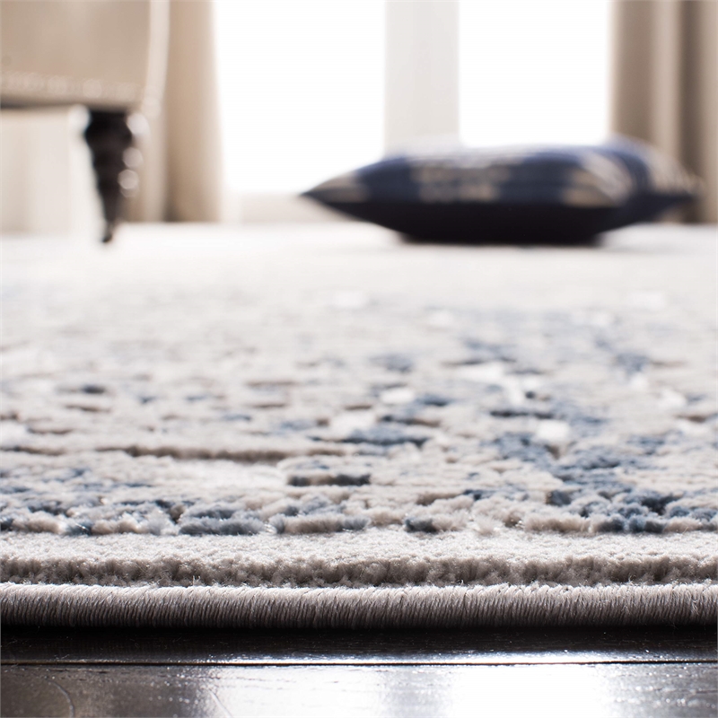 Safavieh Invista 9' x 12' Rug in Gray and Ivory