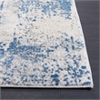 Safavieh Invista 2' x 8' Runner Rug in Gray and Blue