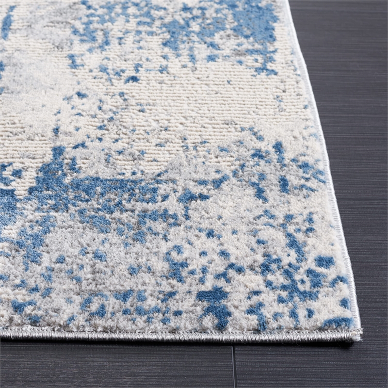Safavieh Invista 4' x 6' Rug in Gray and Blue
