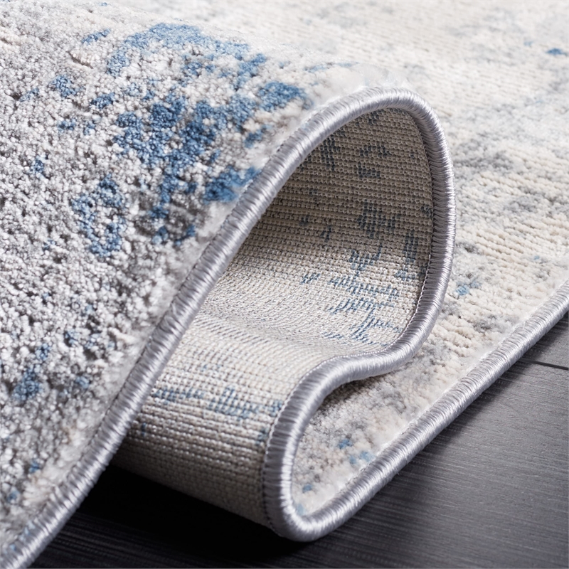 Safavieh Invista 4' x 6' Rug in Gray and Blue