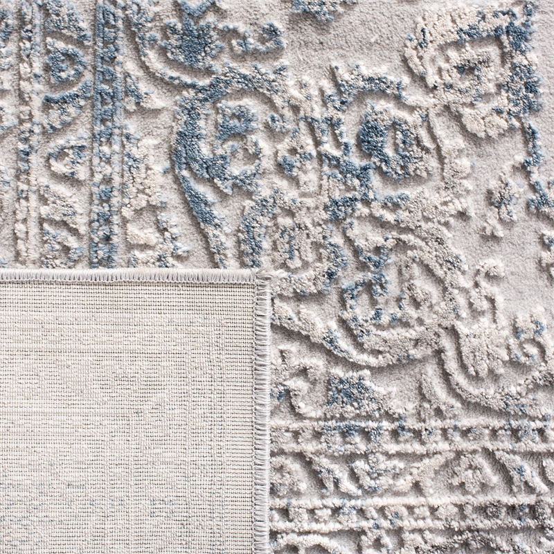 Safavieh Invista 4' x 6' Rug in Gray and Blue