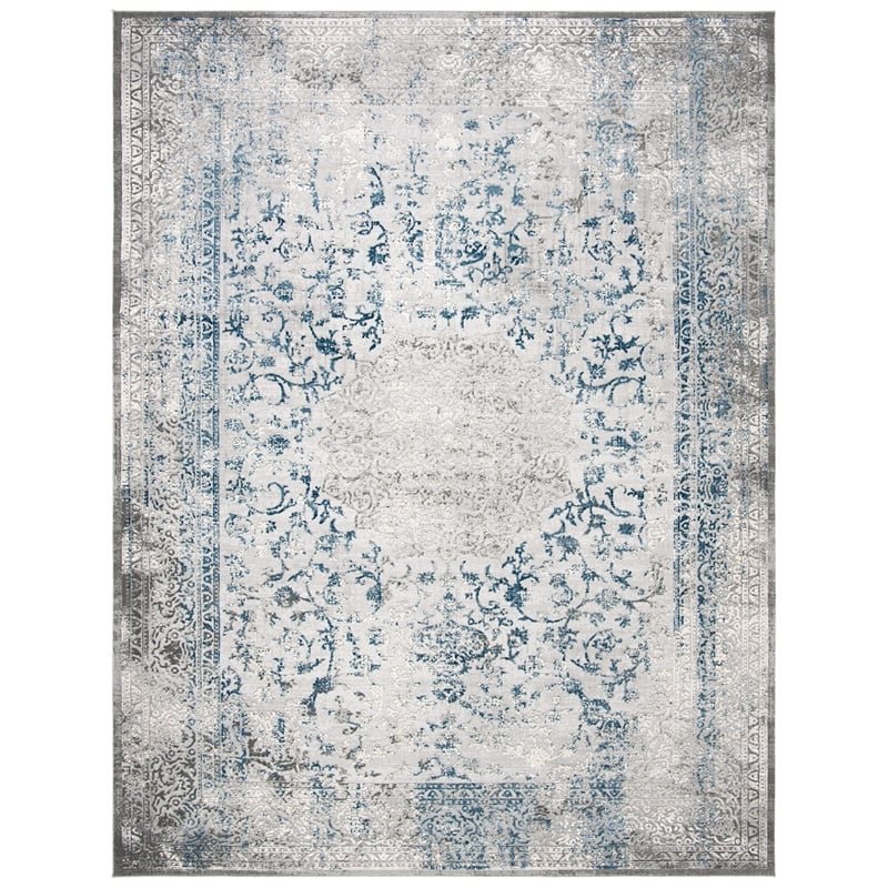 Safavieh Invista 8' x 10' Rug in Gray and Blue