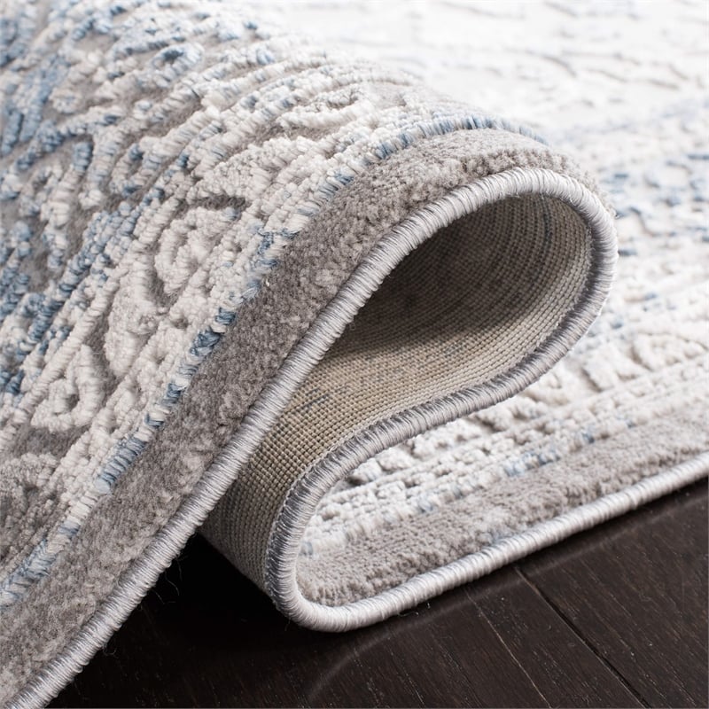 Safavieh Invista 8' x 10' Rug in Gray and Blue