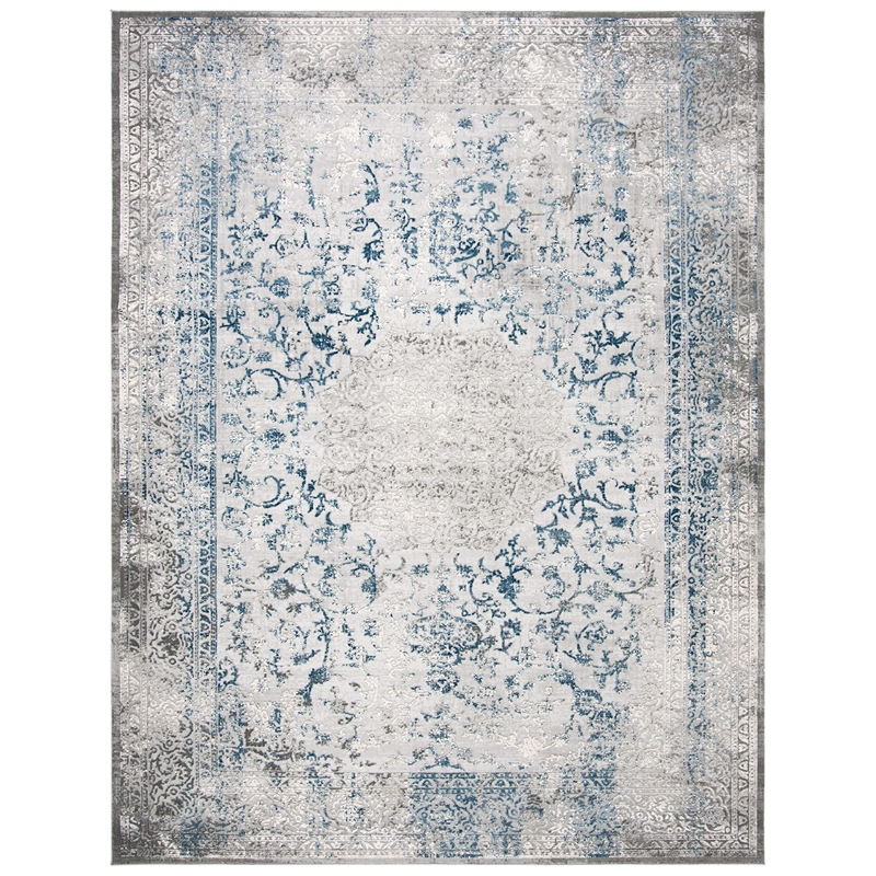 Safavieh Invista 9' x 12' Rug in Gray and Blue