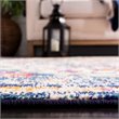 Safavieh Madison 2' x 8' Runner Rug in Ivory and Orange