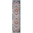 Safavieh Madison 2' x 8' Runner Rug in Ivory and Orange