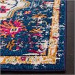 Safavieh Madison 3' x 5' Rug in Ivory and Orange