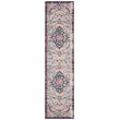Safavieh Madison 2' x 8' Runner Rug in Beige and Black