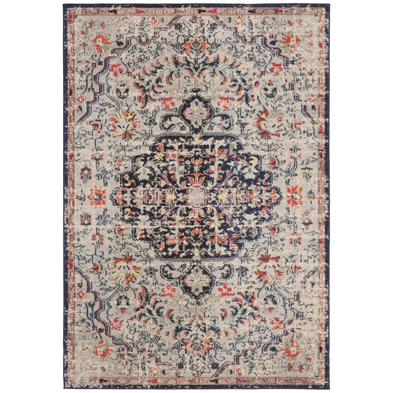 Safavieh Madison 4' x 6' Rug in Beige and Black