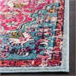 Safavieh Madison 8' x 10' Rug in Fuchsia and Teal
