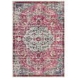 Safavieh Madison 9' x 12' Rug in Fuchsia and Teal