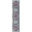 Safavieh Madison 2' x 8' Runner Rug in Black and Teal