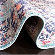 Safavieh Madison 6' x 9' Rug in Black and Teal