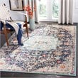 Safavieh Madison 9' x 12' Rug in Black and Teal