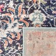 Safavieh Madison 9' x 12' Rug in Black and Teal