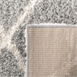 Safavieh Parma 9' x 12' Shag Rug in Gray and Cream