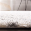 Safavieh Parma 4' x 6' Shag Rug in Cream and Gray
