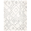 Safavieh Parma 8' x 10' Shag Rug in Cream and Gray