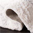 Safavieh Parma 8' x 10' Shag Rug in Cream and Gray