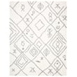 Safavieh Parma 9' x 12' Shag Rug in Cream and Gray